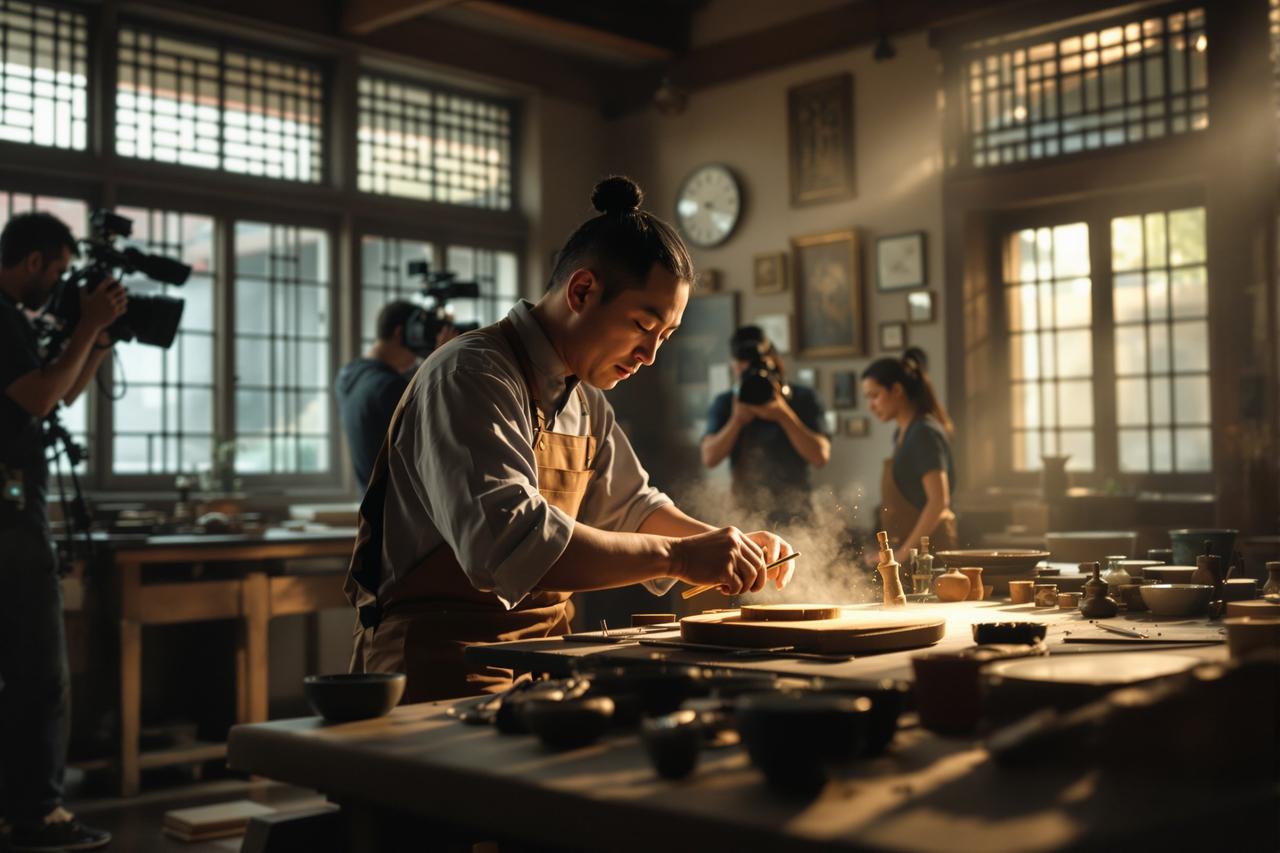 蓝狐影视作品《非遗传承》 蓝狐影视作品《非遗传承》海报
